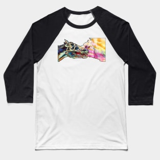 Abstract Horse Baseball T-Shirt